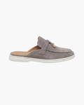 Mule Mediteranean din Suede Gri Deschis