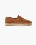 Espadrile Riviera din Suede Maro