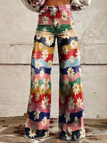 Iolanda – Pantaloni Wide-Leg Boho-Chic