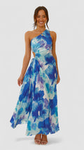 Sabina Maxi Decupaje – Rochie maxi cu decupaje asimetrice