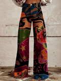 Emanuela – Pantaloni Wide-Leg Boho-Chic