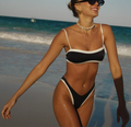 Ana – Bikini din două piese cu contrast
