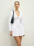 Maria – Rochie corset plisată