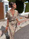 Carina – Rochie midi satinată cu efect de cupru
