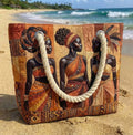 Handcrafted Beach Bag | Melanin Queens Glow