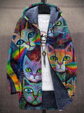 Milena - Cardigan luxos inspirat de artă