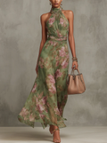 Sânziana – Rochie midi florală de vară