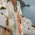 Claudia – Rochie Caftan aquarelle poetică