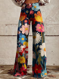 Sânziana – Pantaloni Wide-Leg Boho-Chic