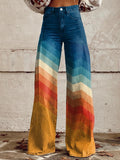 Damaris – Pantaloni Wide-Leg Boho-Chic