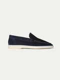 Loafer Clasic din Suede Albastru Marin