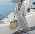 Bogdana – Rochie Caftan look de plajă chic